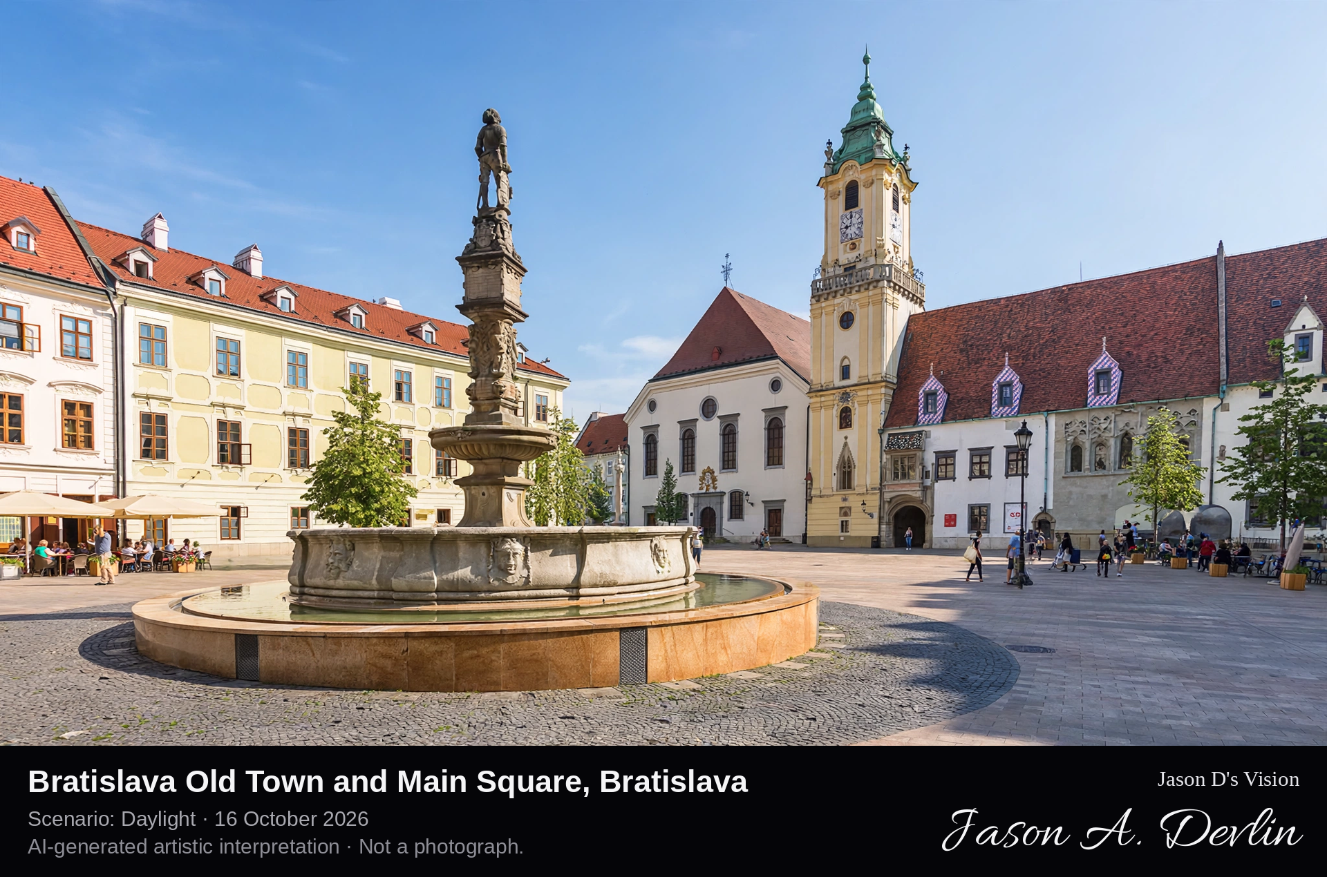 Bratislava Old Town and Main Square, Bratislava