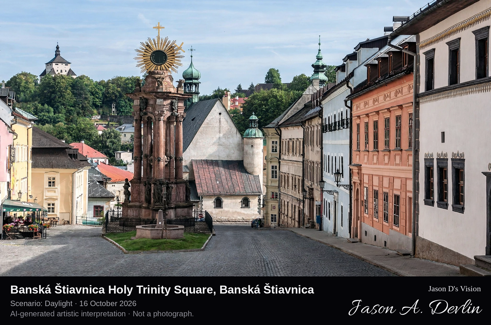 Banská Štiavnica Holy Trinity Square, Banská Štiavnica