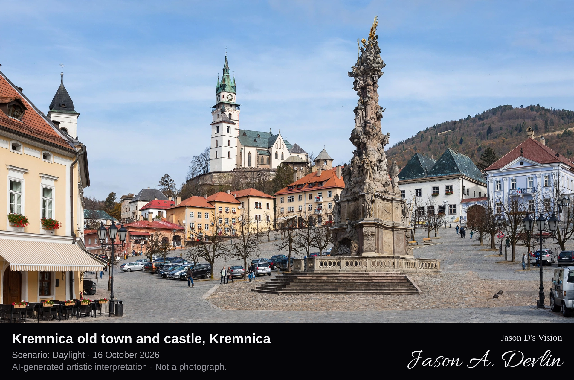 Kremnica old town and castle, Kremnica