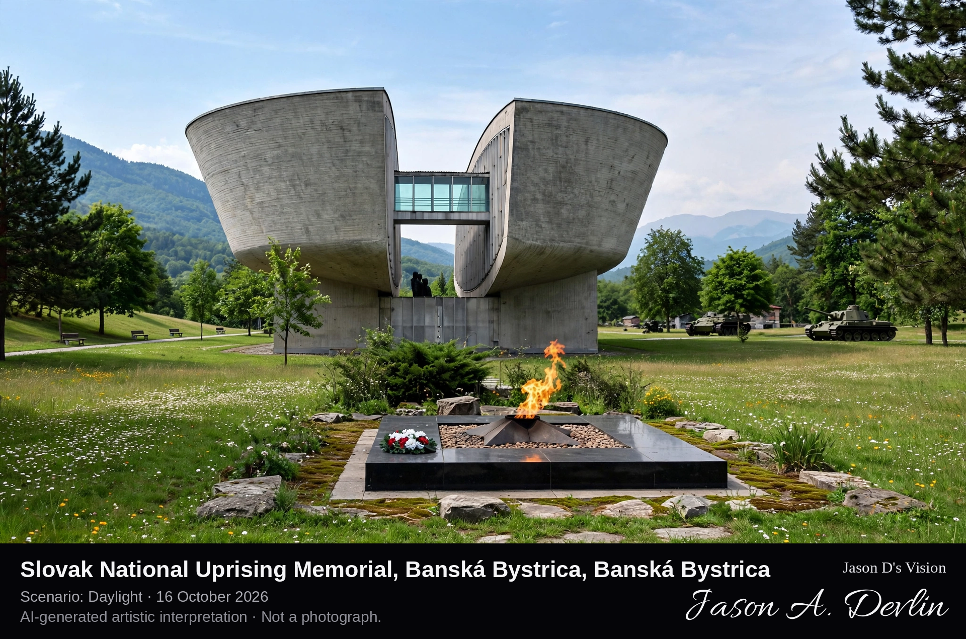Slovak National Uprising Memorial, Banská Bystrica, Banská Bystrica