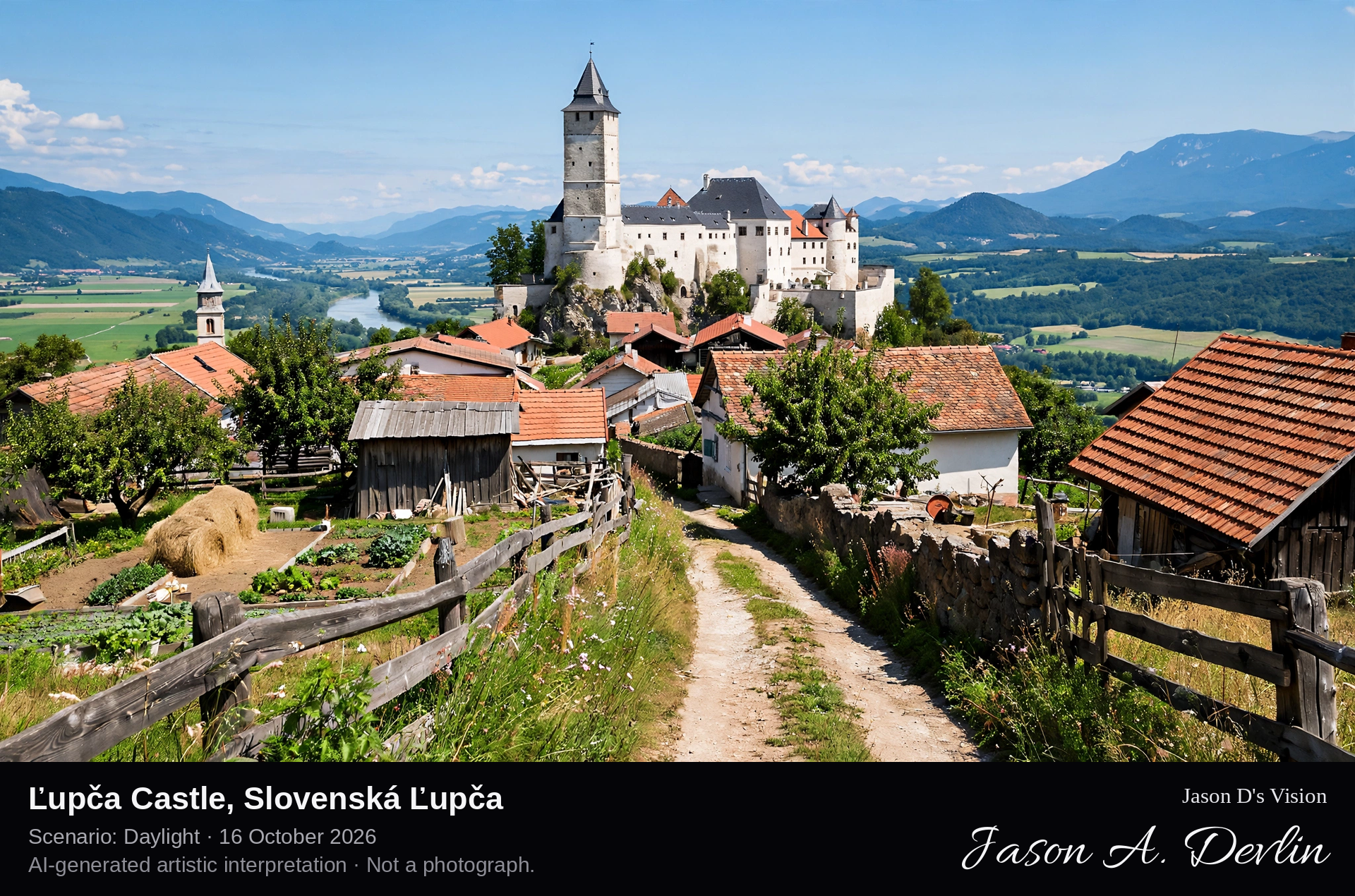 Ľupča Castle, Slovenská Ľupča