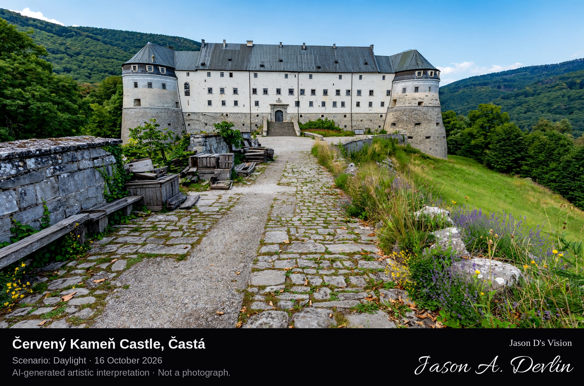 Červený Kameň Castle, Častá