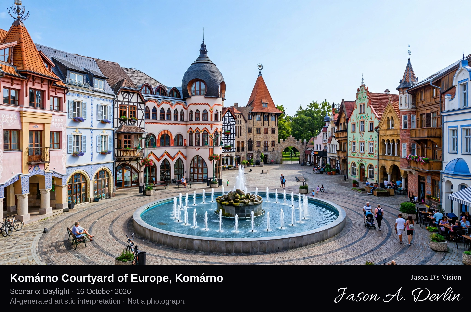 Komárno Courtyard of Europe, Komárno